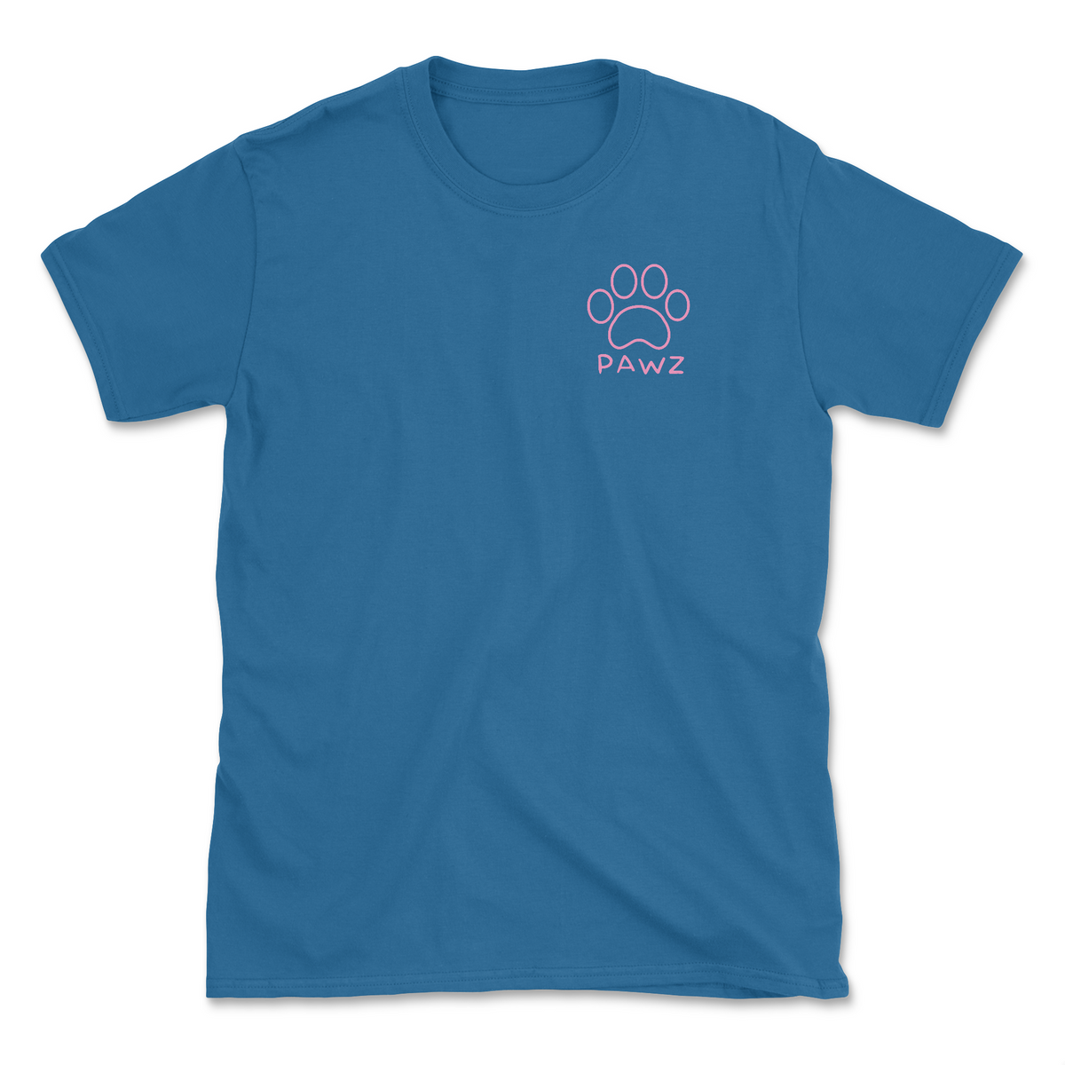 Pastel Pawz - Sapphire (Adult Short Sleeve T-Shirt)