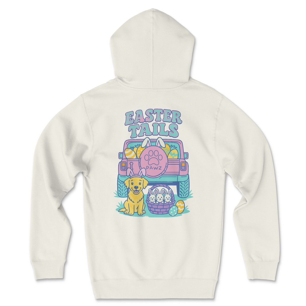 Easter Tails (Adult Hoodie)