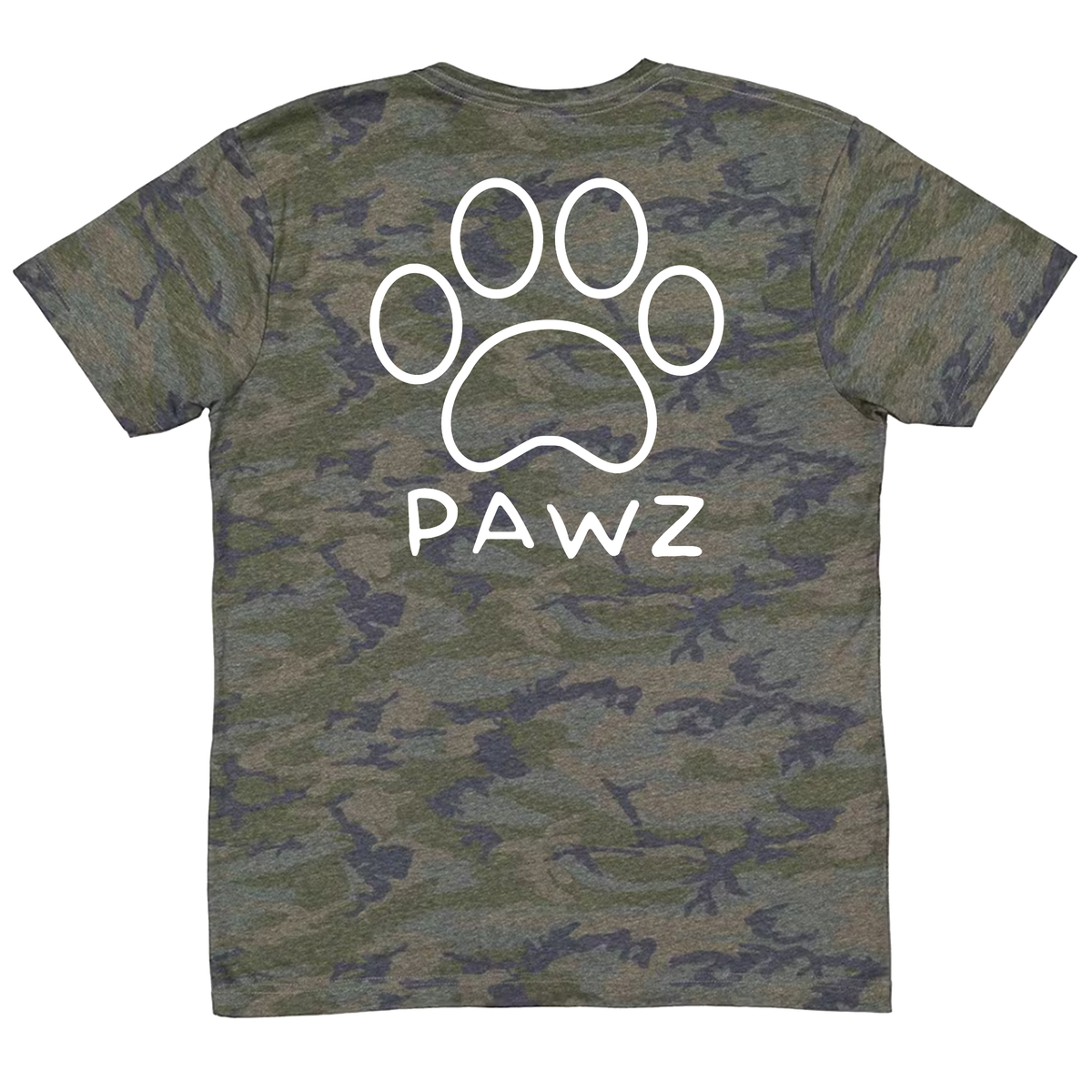 Vintage Camo (Adult Short Sleeve T-Shirt)