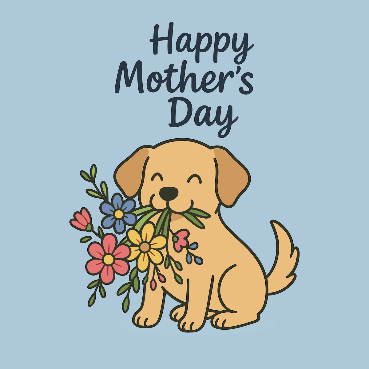 Happy Mother's Day (Adult Short Sleeve T-Shirt)