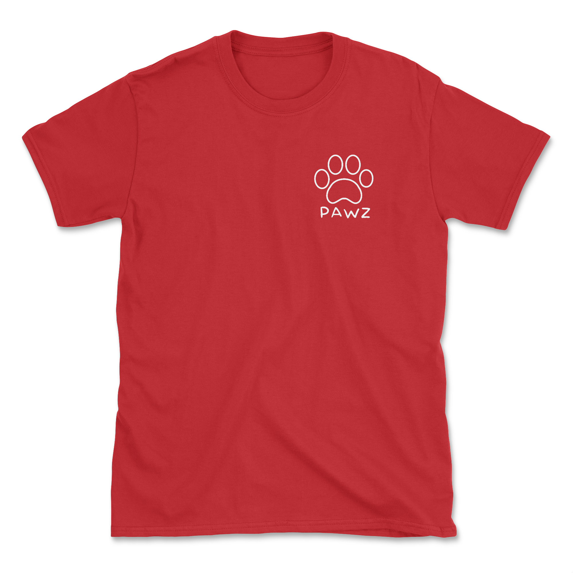 Ohio Flag Paw (Adult Short Sleeve T-Shirt)