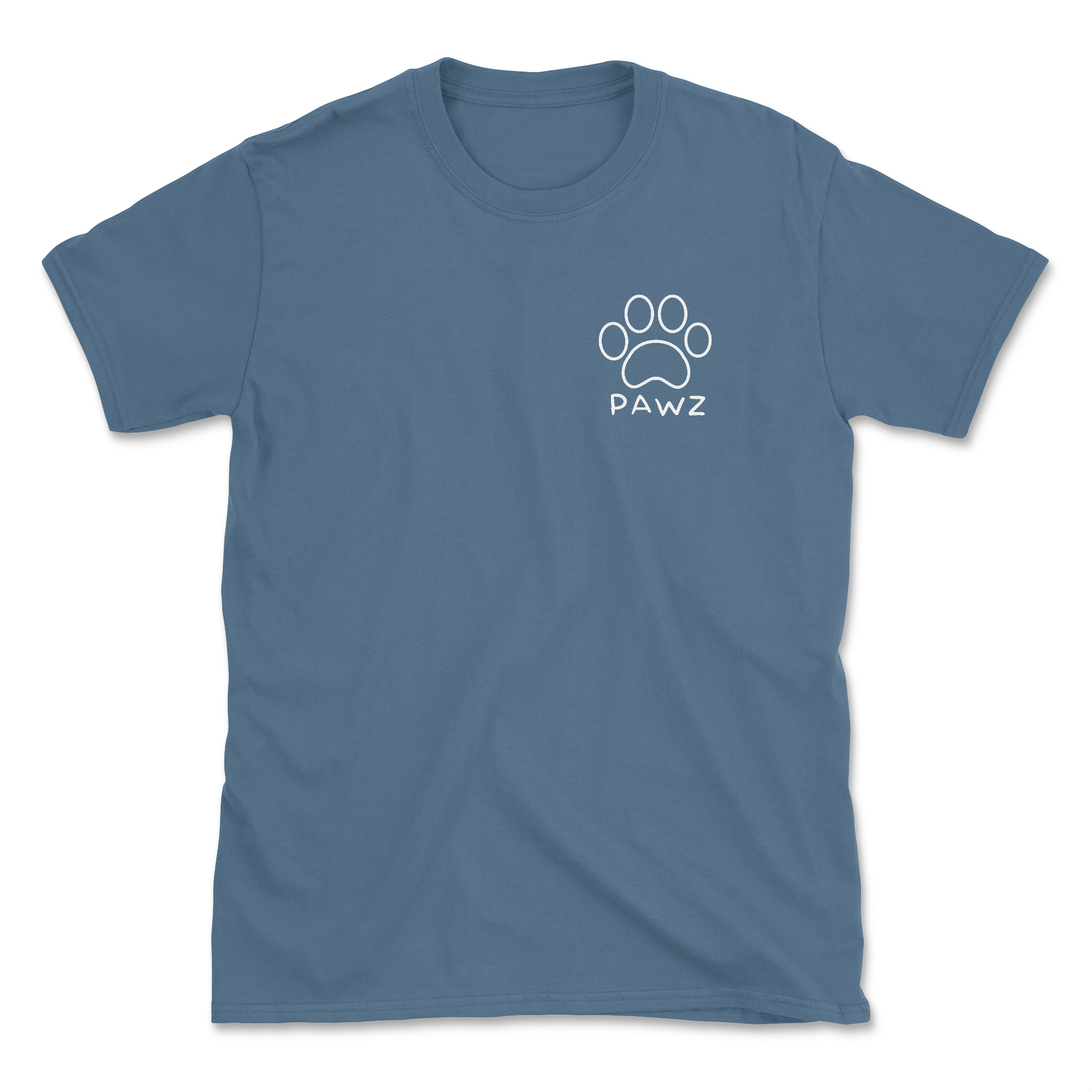 Alabama Flag Paw (Adult Short Sleeve T-Shirt)