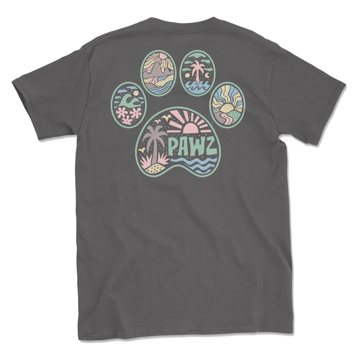 Beach Sunrise (Adult Short Sleeve T-Shirt) Super Sale