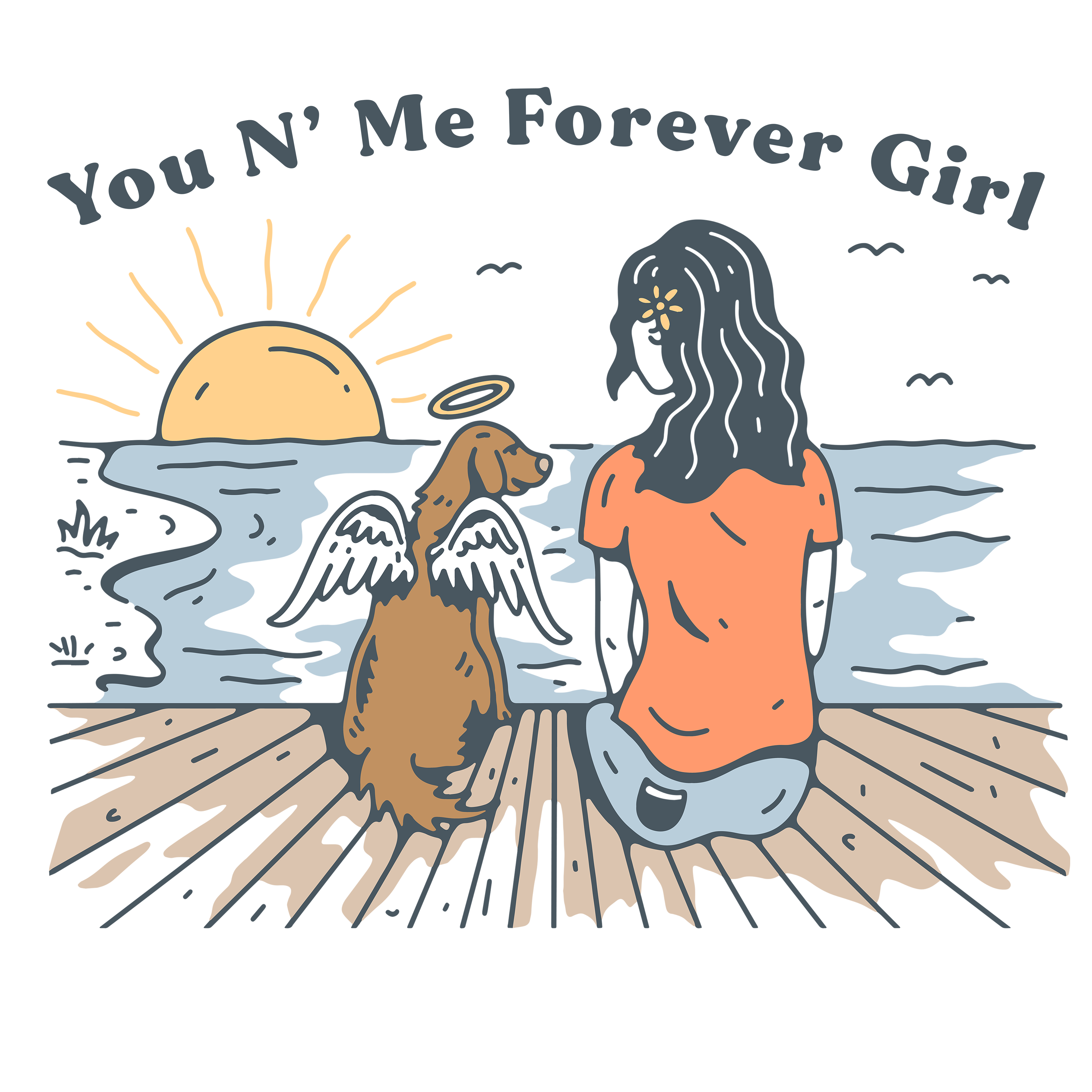 Forever Girl (Adult Hoodie)