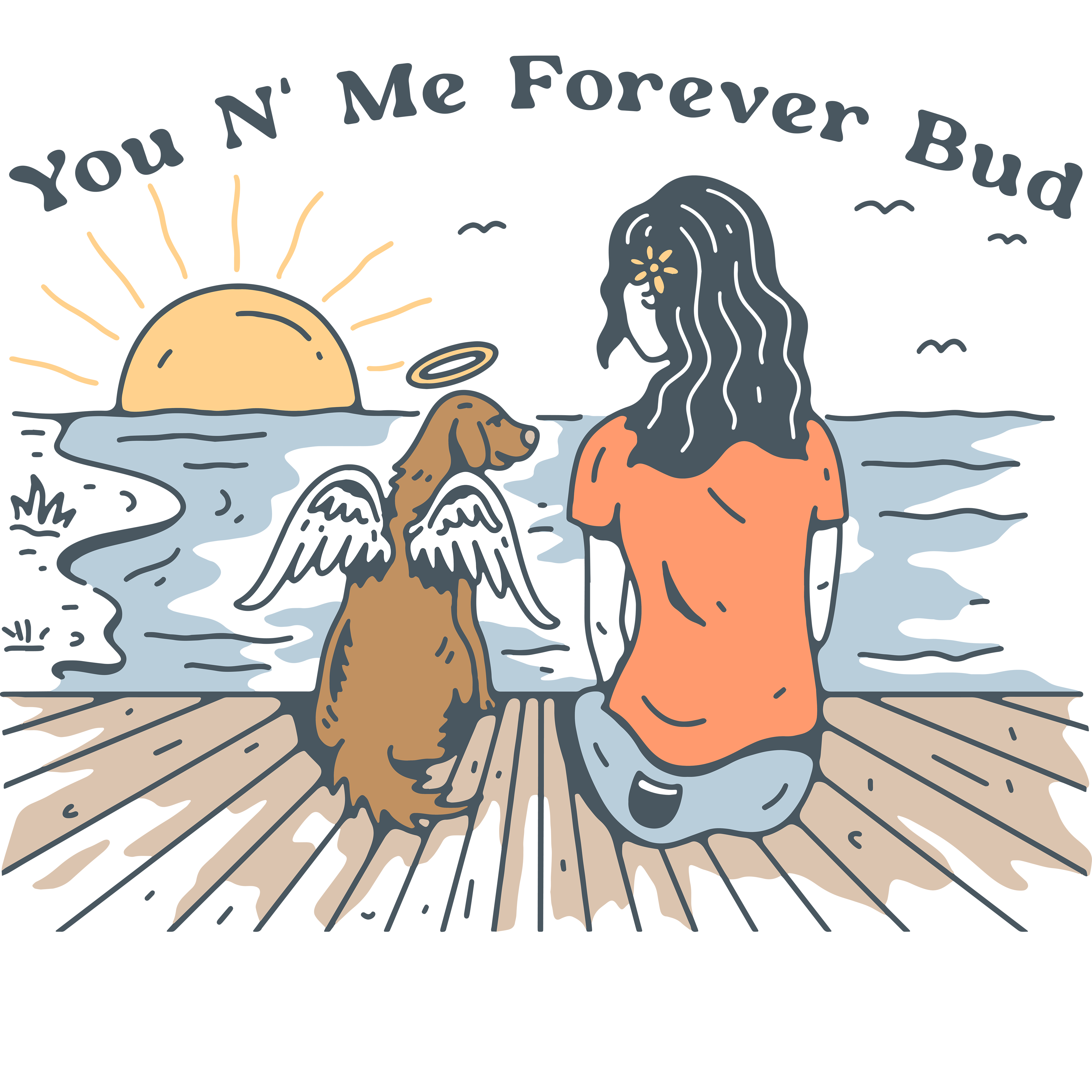 Forever Bud (Adult Hoodie)